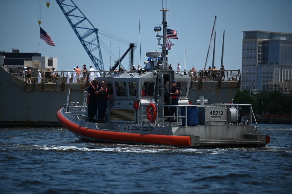 Coast Guard supports Norfolk Harborfest 2024