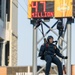 Soldiers from Army Golden Knights jump at Truist Park ahead of Atlanta Braves game