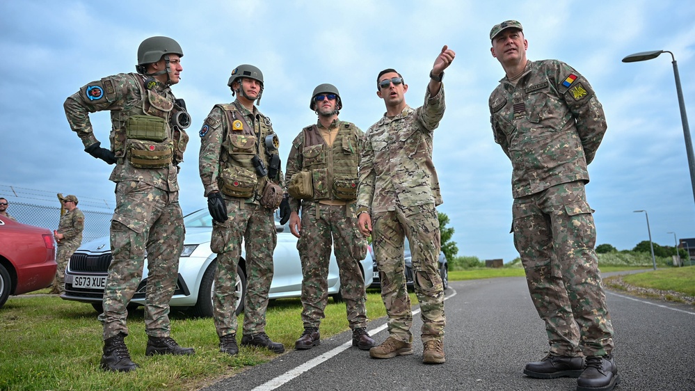 Lakenheath EOD hosts international exercise with NATO allies