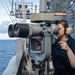 USS Ronald Reagan (CVN 76) Sailors stand watch in the pilot house in support of  Valiant Shield 2024