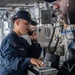 USS Ronald Reagan (CVN 76) Sailors stand watch in the pilot house in support of  Valiant Shield 2024