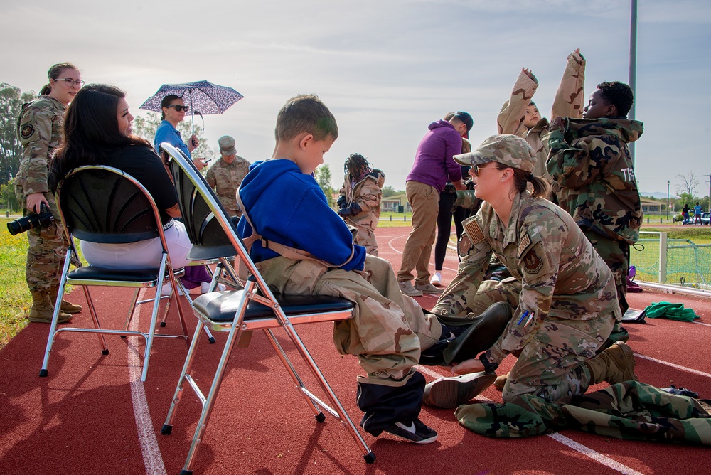 Celebrating the Month of the Military Child at Morón Air Base