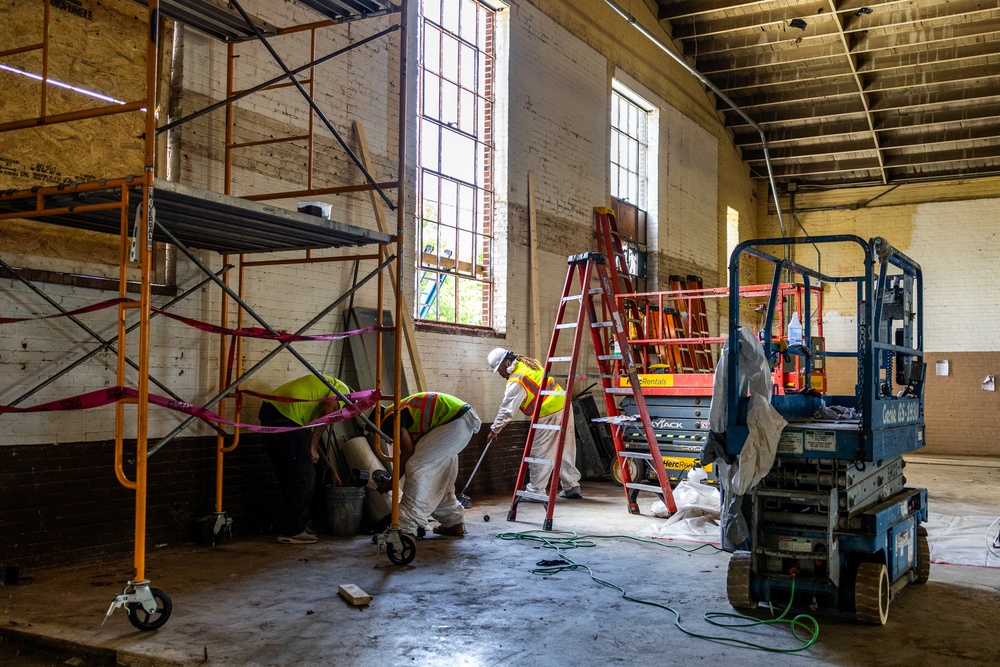 Historic South Carolina National Guard Armory Gets Renovated