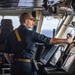 USS Ronald Reagan (CVN 76) Sailors stand watch in the pilot house in support of  Valiant Shield 2024