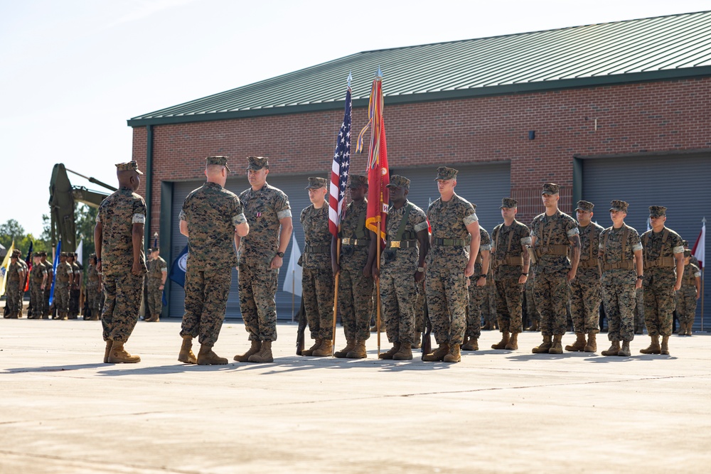 Marine Wing Support Squadron (MWSS) 271 change of command