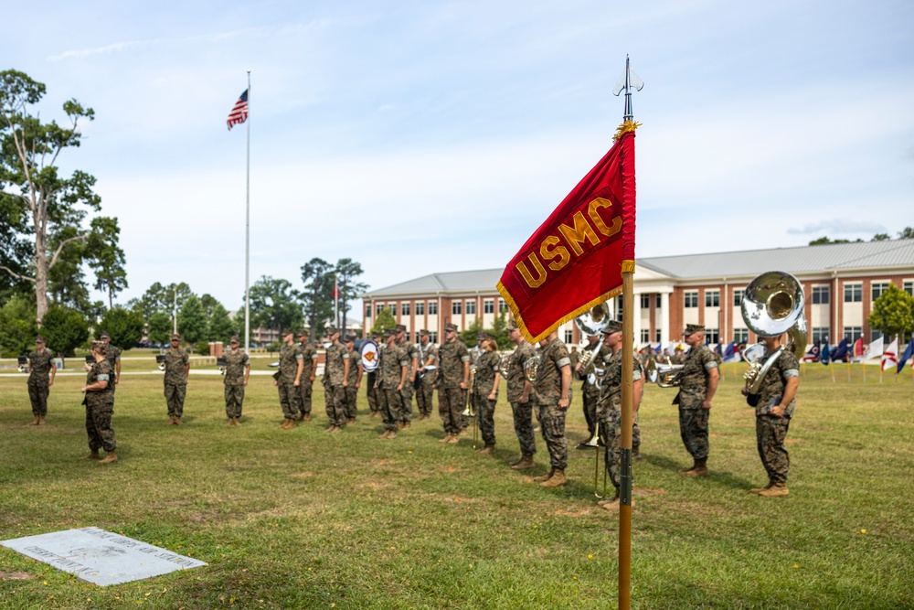 2nd Low Altitude Air Defense (LAAD) Battalion change of command