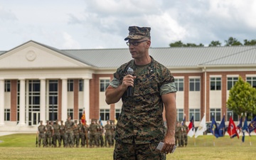 2nd Low Altitude Air Defense (LAAD) Battalion change of command