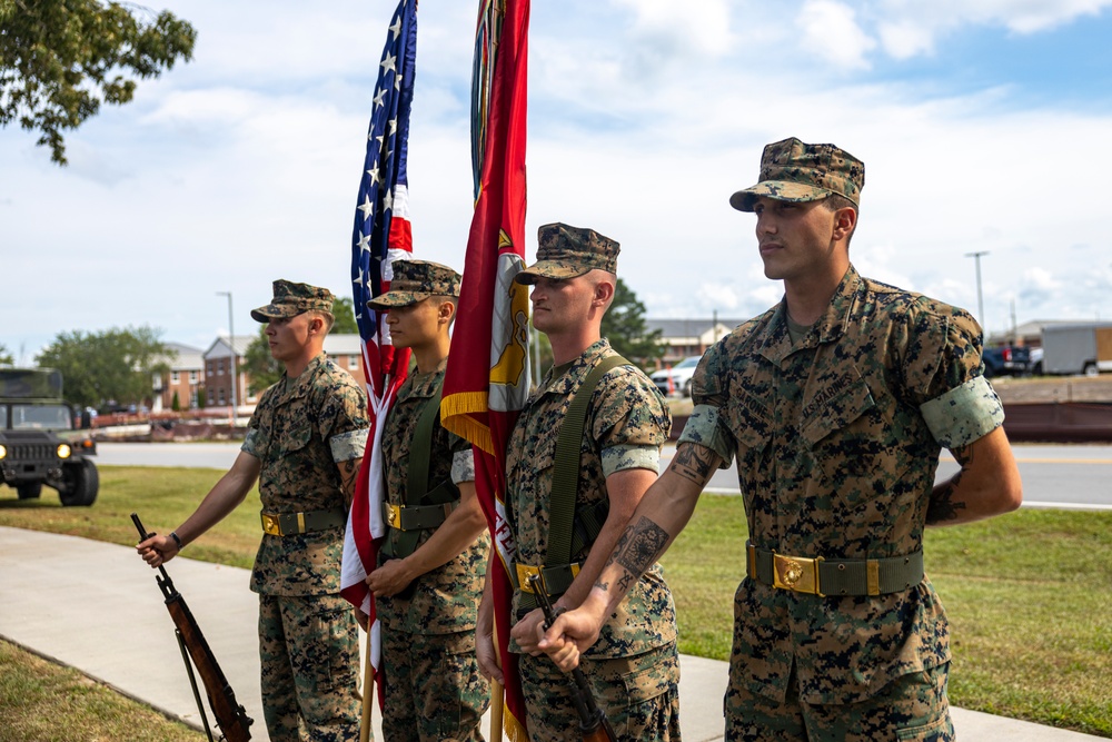 2nd Low Altitude Air Defense (LAAD) Battalion change of command