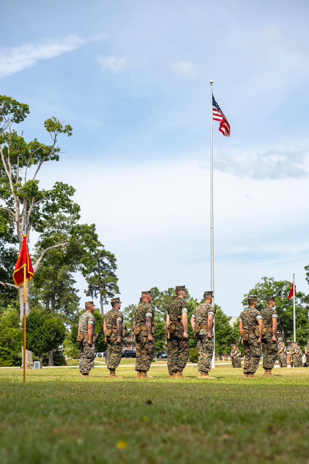 2nd Low Altitude Air Defense (LAAD) Battalion change of command