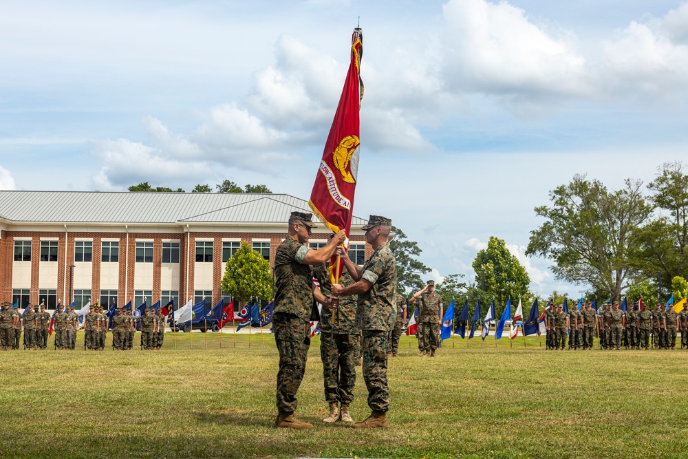 2nd Low Altitude Air Defense (LAAD) Battalion change of command