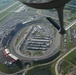 Iowa ANG KC-135 perfoms NASCAR Iowa Corn 350 flyover