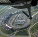 Iowa ANG KC-135 perfoms NASCAR Iowa Corn 350 flyover