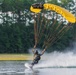 Soldiers from Army Golden Knights train in advanced parachuting discipline