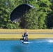 Soldiers from Army Golden Knights train in advanced parachuting discipline