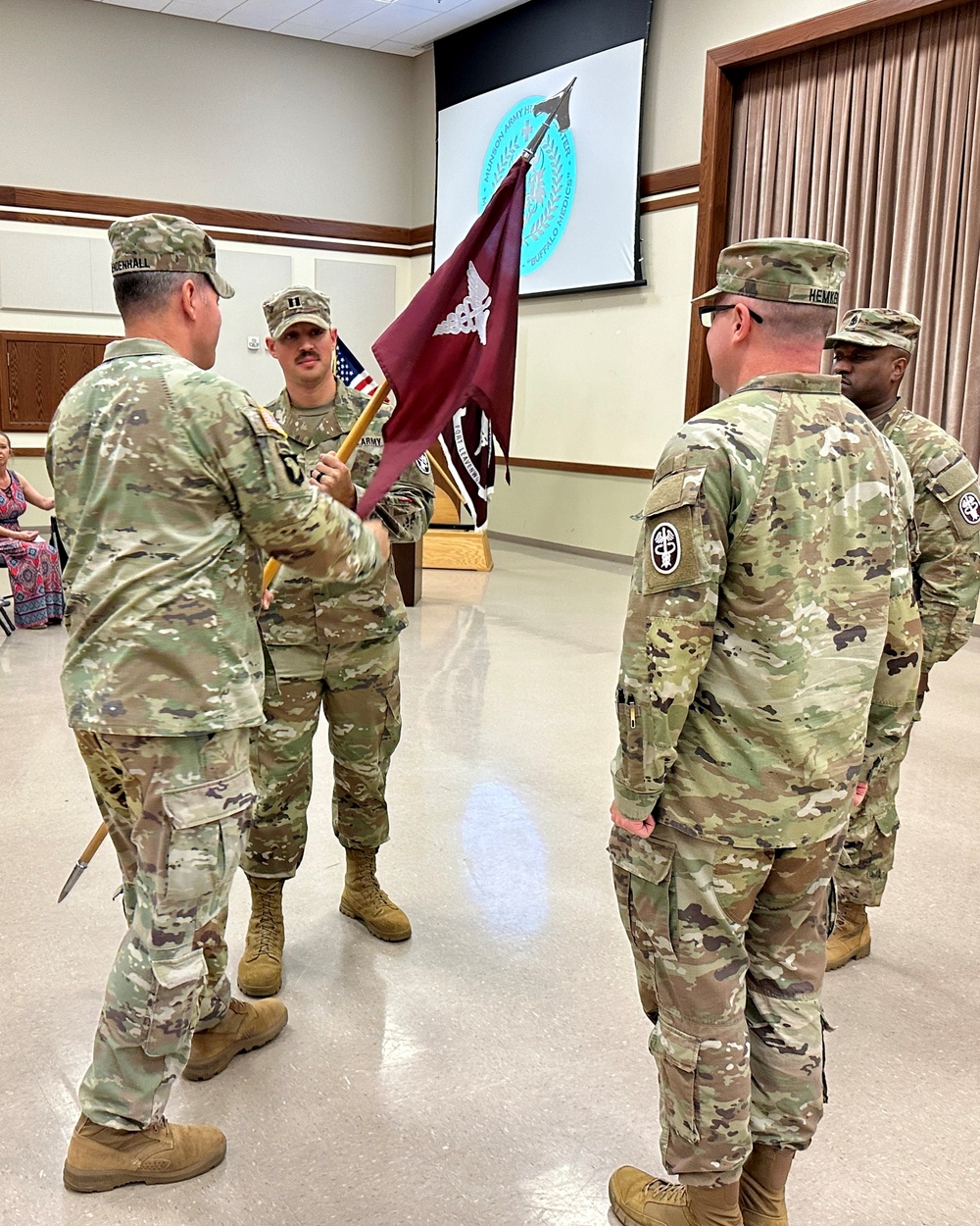 Munson Medical Company Change of Command