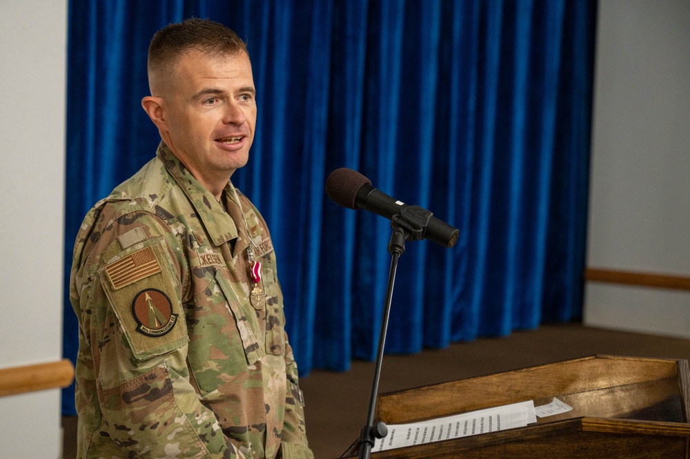 90th Contracting Squadron Change of Command