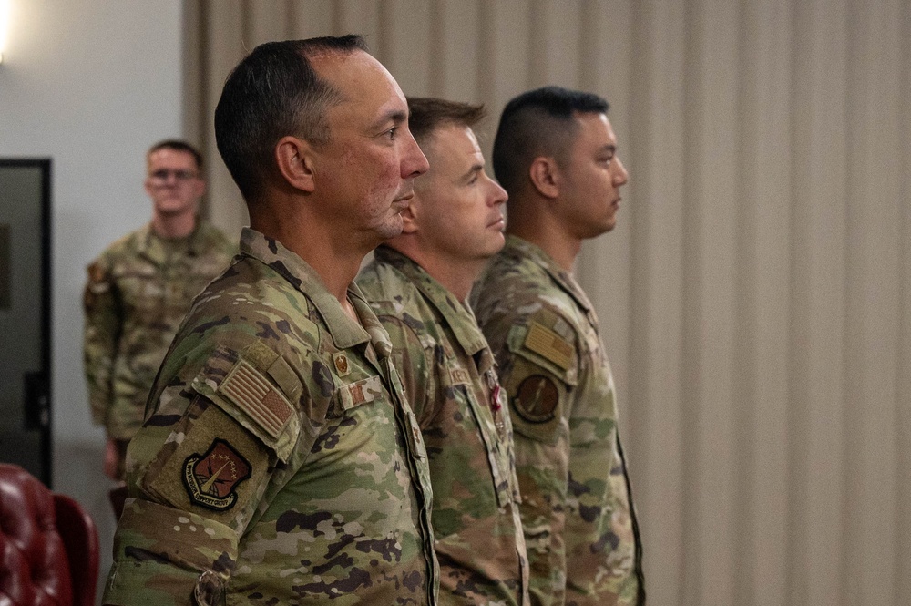 90th Contracting Squadron Change of Command