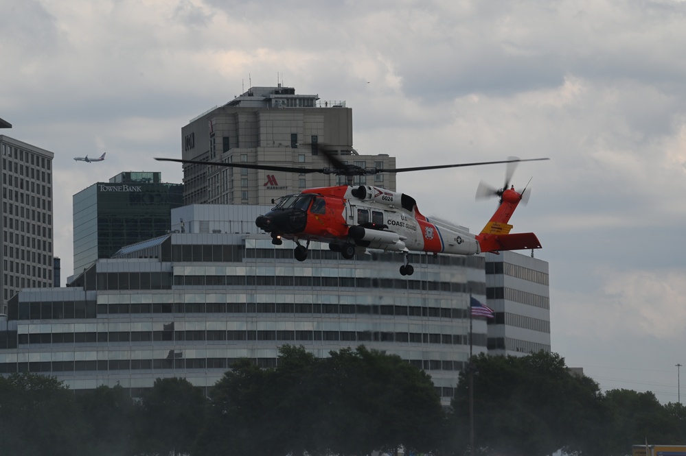 Coast Guard supports Norfolk Harborfest 2024