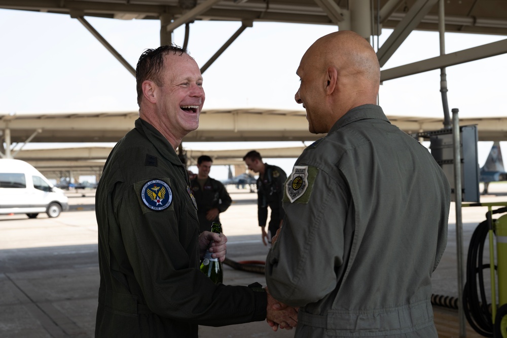 Maj. Gen. James Sears takes final flight