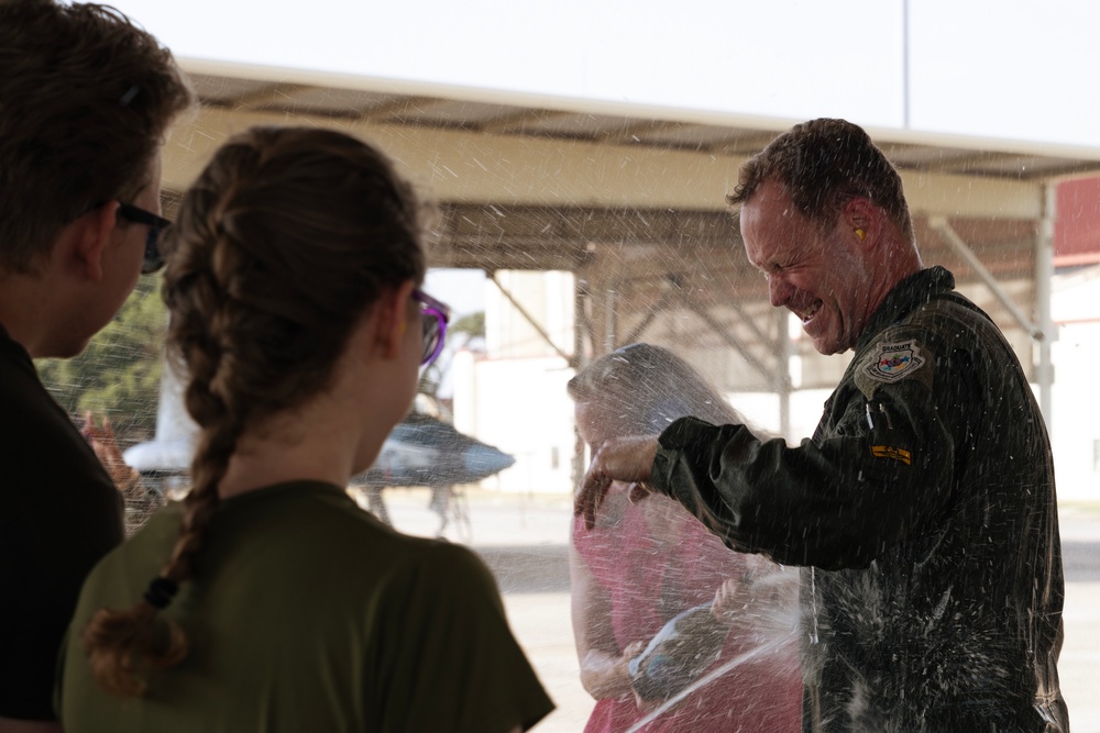 Maj. Gen. James Sears takes final flight