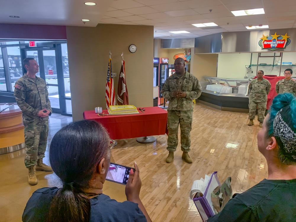 BACH Celebrates Army's 249th Birthday with Cake Cutting