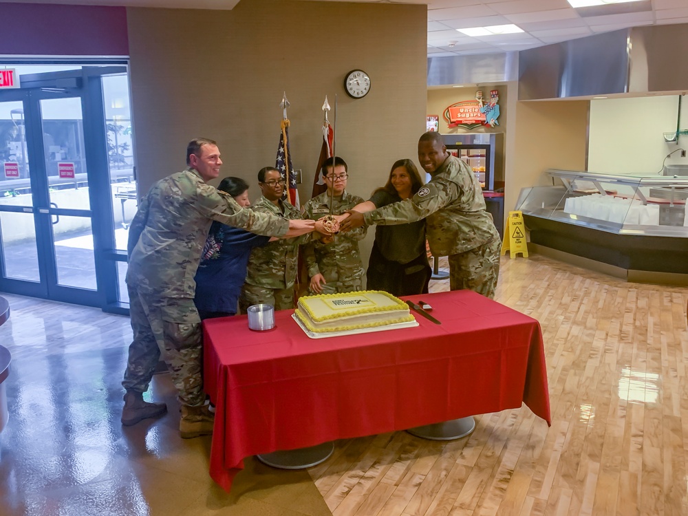 BACH Celebrates Army's 249th Birthday with Cake Cutting