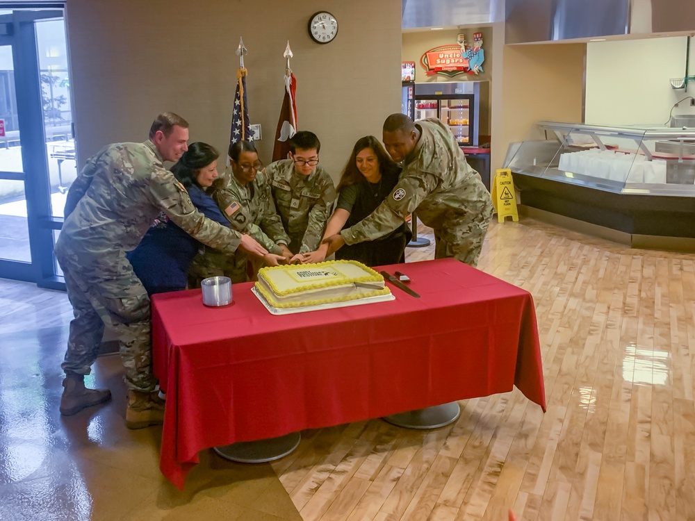 BACH Celebrates Army's 249th Birthday with Cake Cutting