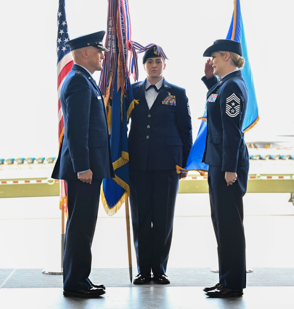 28th Bomb Wing welcomes new command chief