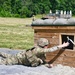 1-110th Infantry Regiment performed Hand Grenade practice during Annual Training