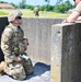 1-110th Infantry Regiment performed Hand Grenade practice during Annual Training