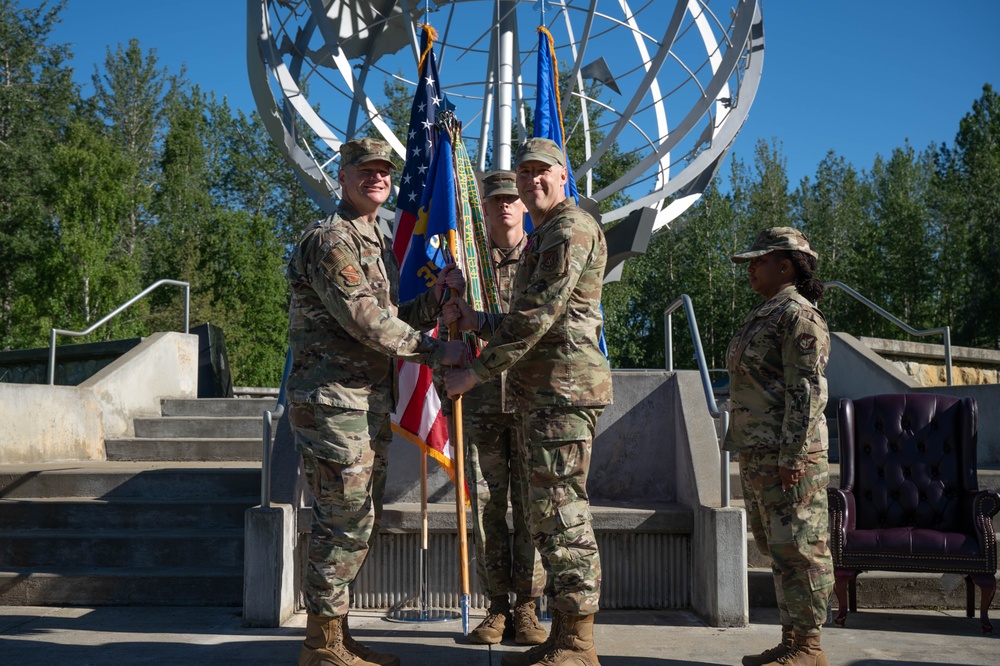 354th Fighter Wing holds Command Chief Change of Responsibility ceremony