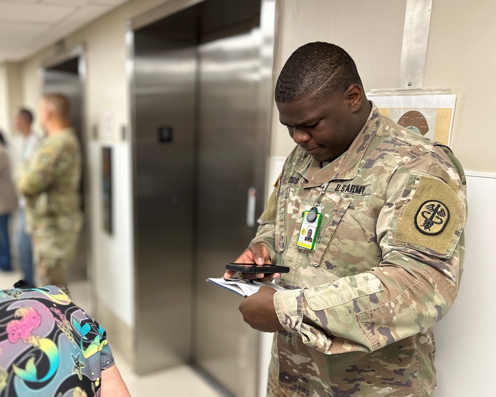 Munson Army Health Center Participates in Full Scale Exercise