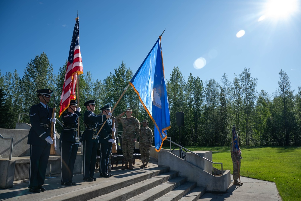 354th Fighter Wing holds Command Chief Change of Responsibility ceremony