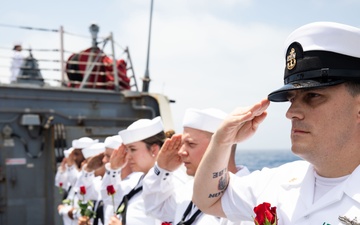 USS Fitzgerald (DDG 62) Honors the Loss of Fallen Sailors Following 2017 Collision