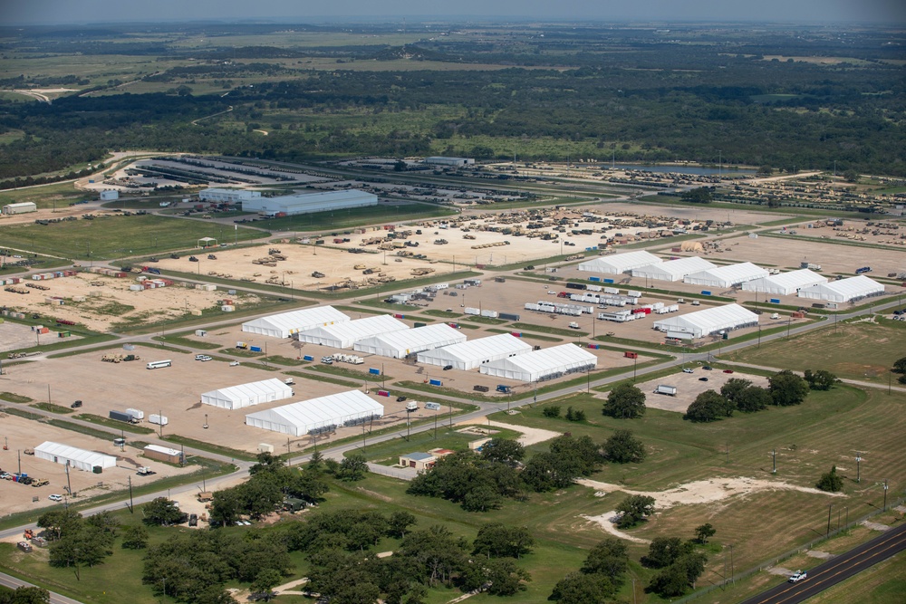 Ariel View of North Fort Cavazos, Texas