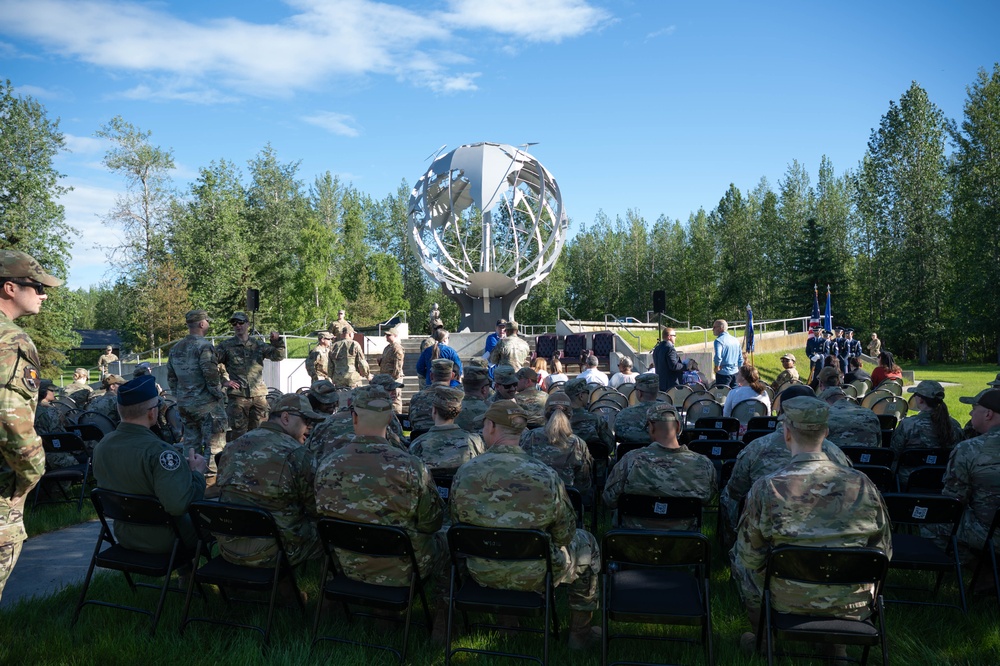 354th Fighter Wing holds Command Chief Change of Responsibility ceremony