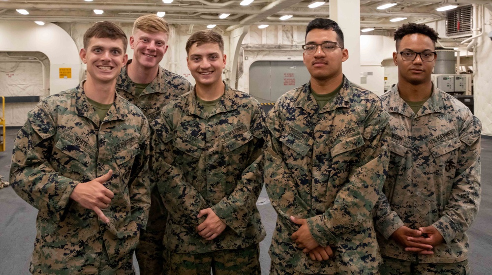 Maryland Educators Tour Aboard USS Fort Lauderdale (LPD-28)