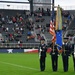 Salute to Service night at Audi Field