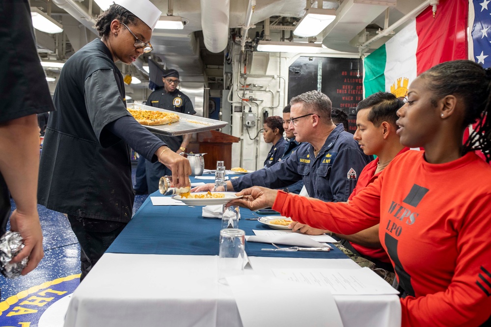 Pizza Contest Aboard USS Tripoli