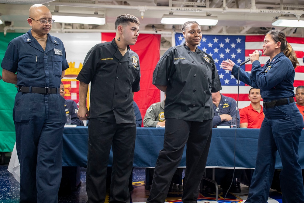 Pizza Contest Aboard USS Tripoli