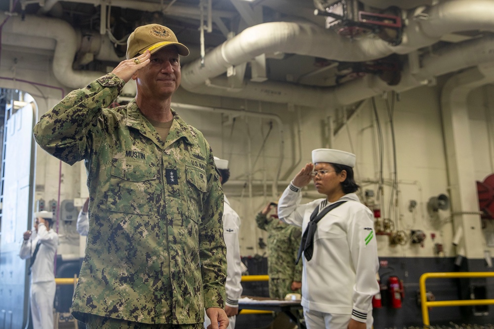 Navy Employer Recognition Event (NERE) Aboard USS Tripoli