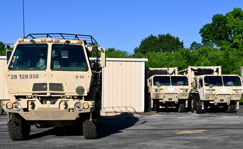 Delta Company 128th BSB prepares for Annual Training