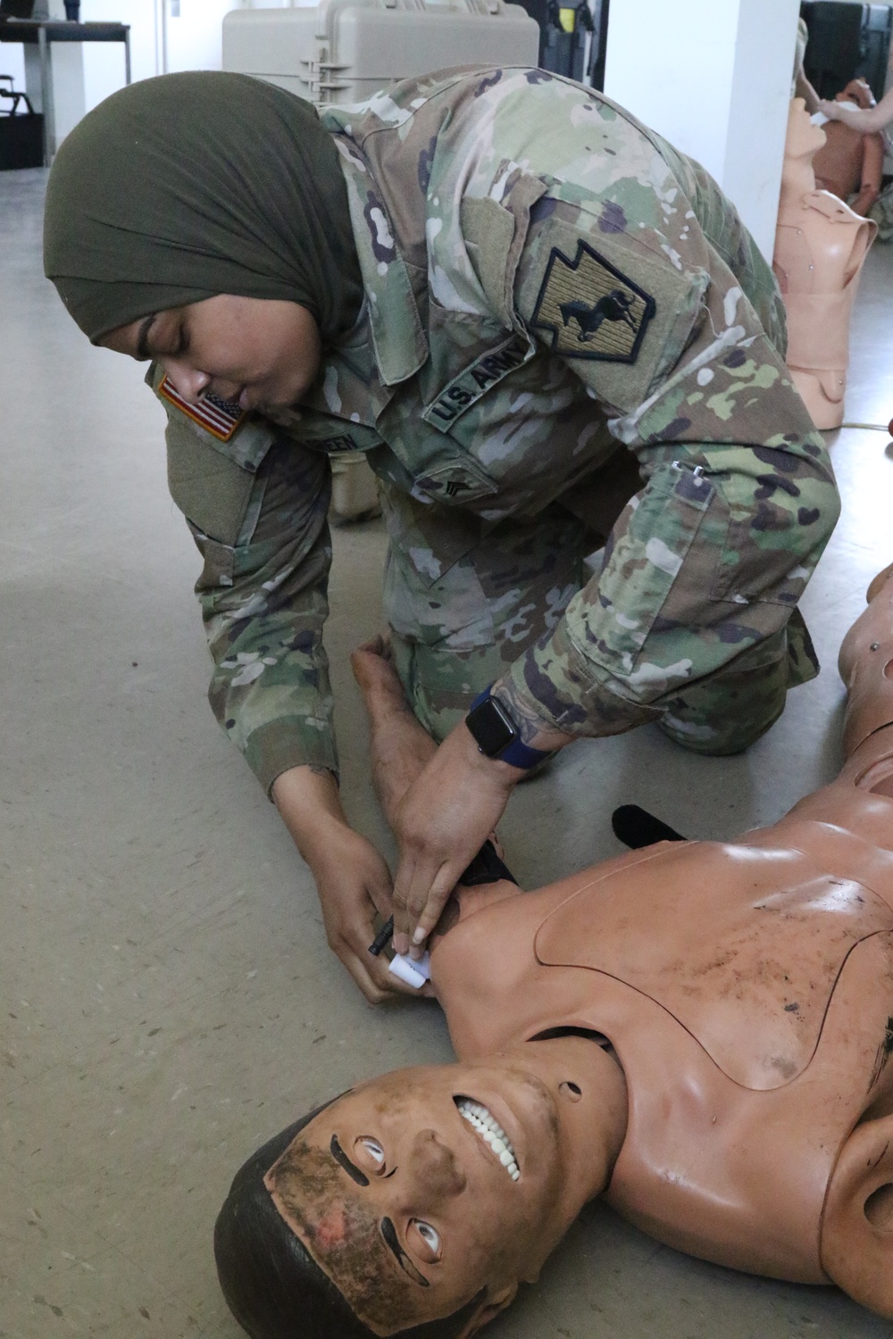 Combat lifesaver course improves medical capabilities