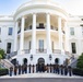 The U.S. Army Strings take official photo at The White House