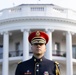 The U.S. Army Herald Trumpets take official photo at The White House