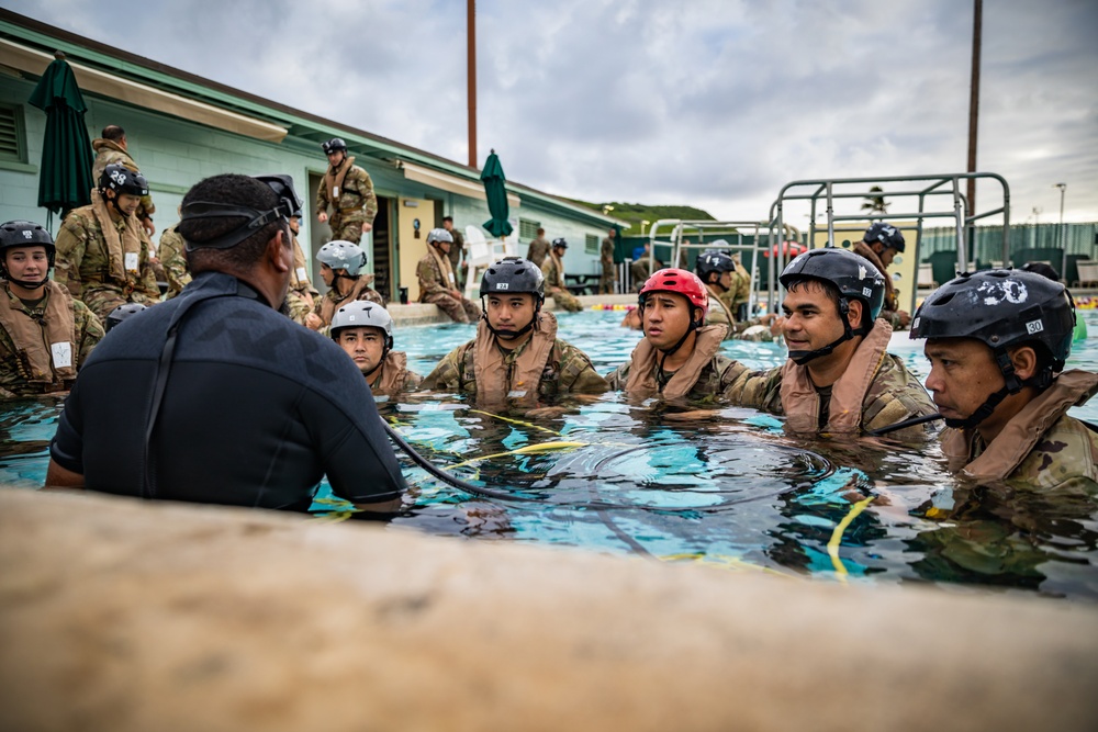 HIARNG Aviation Increases Water Survivability with SWET Training