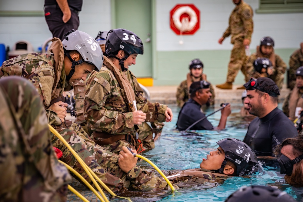 HIARNG Aviation Increases Water Survivability with SWET Training