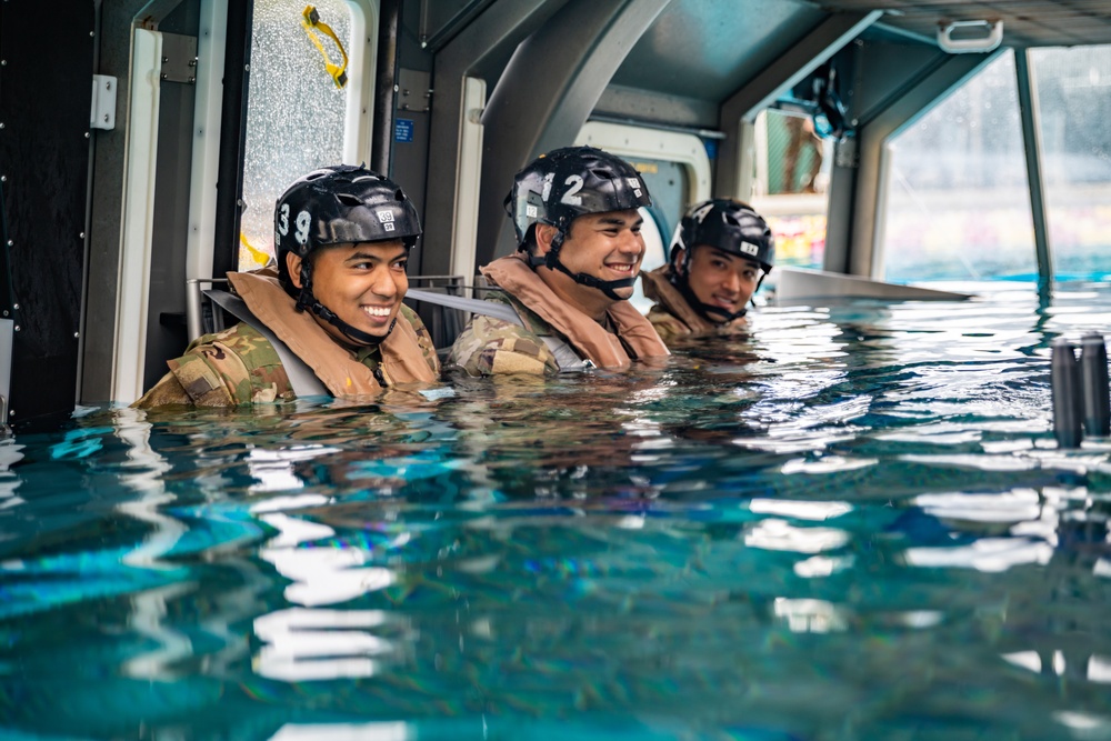 HIARNG Aviation Increases Water Survivability with SWET Training