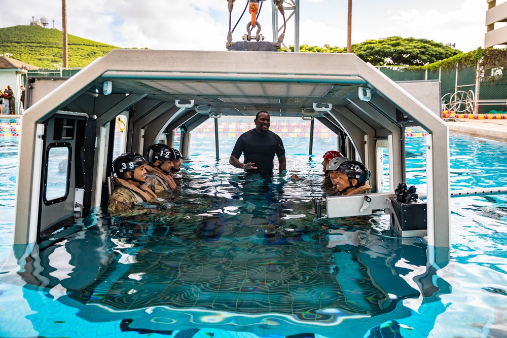 HIARNG Aviation Increases Water Survivability with SWET Training