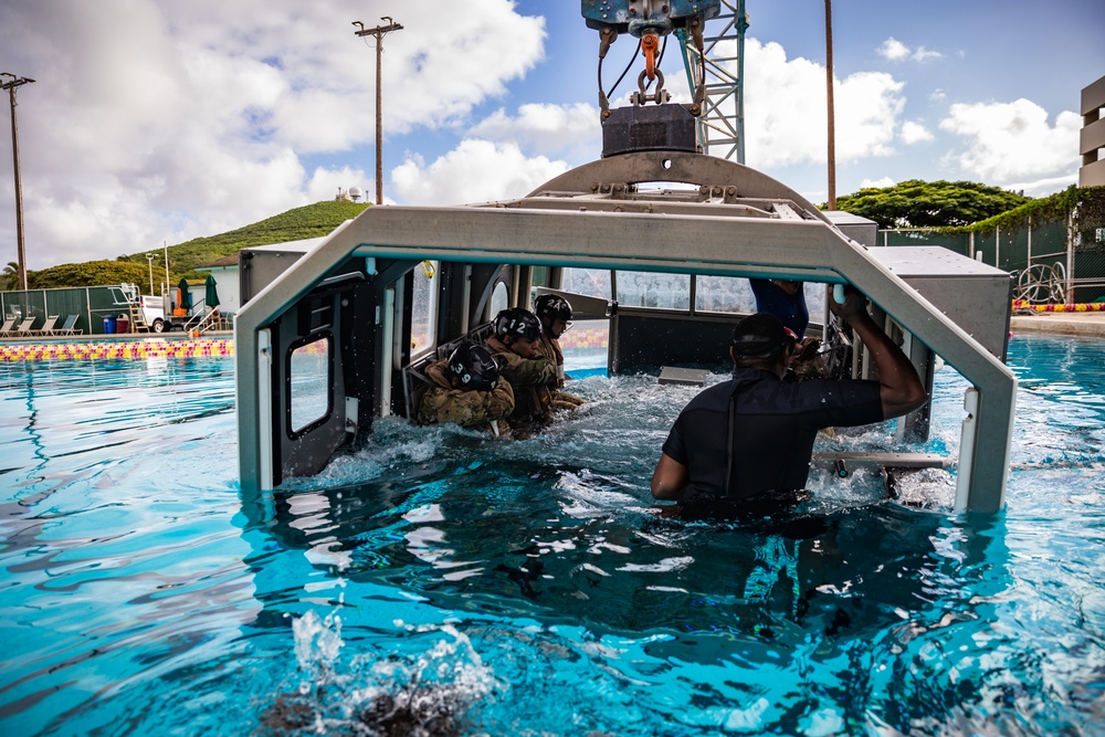 HIARNG Aviation Increases Water Survivability with SWET Training